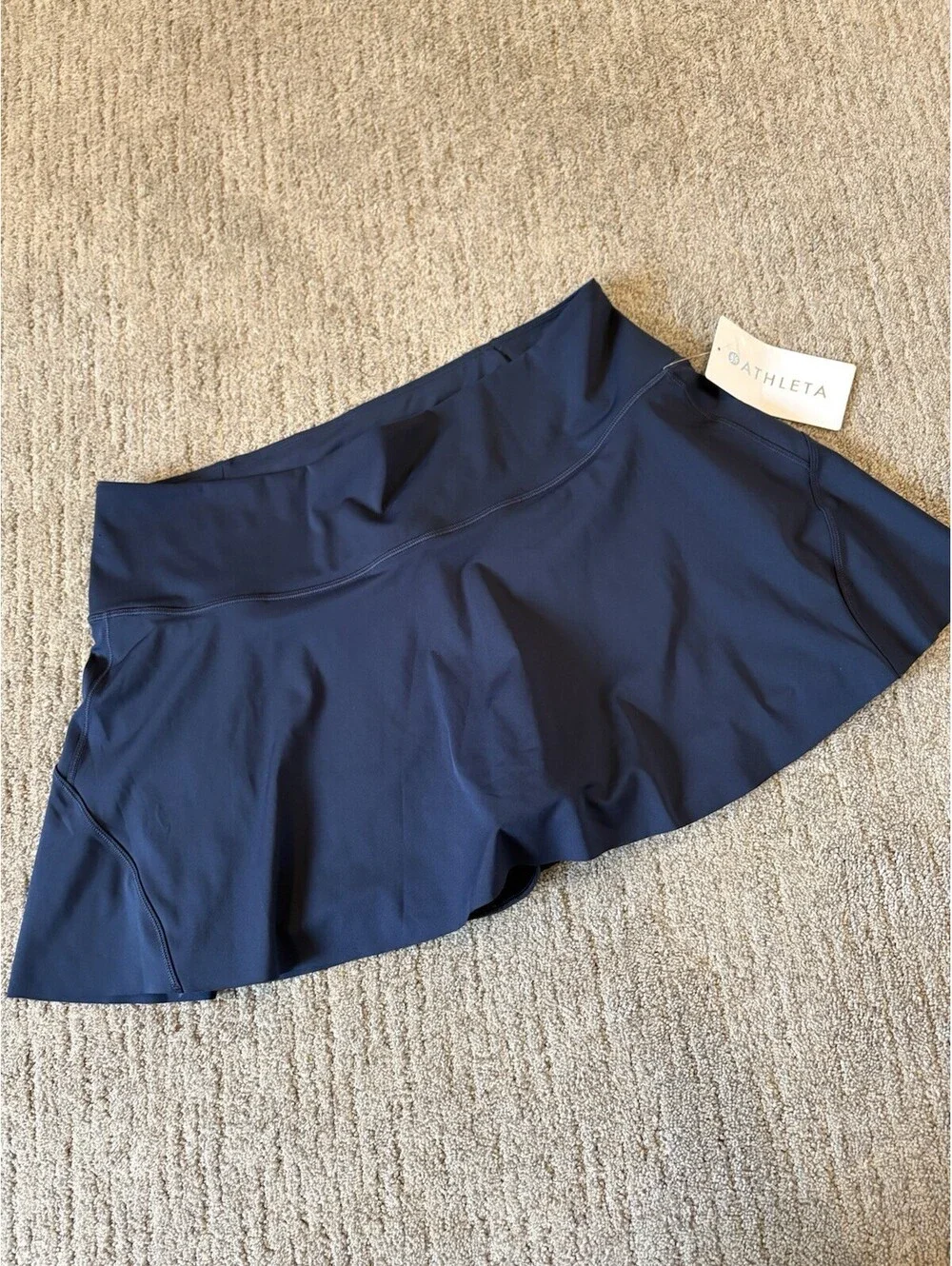 Athleta Ace Tennis Skort Women's XL Navy Blue 13.5